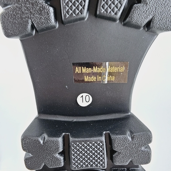 NWOB Women's 10 PazzCe Mission Brown Fashion Statement Calf High Shaft Boot - Picture 2 of 11